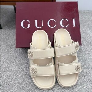 Gucci Marmont Embellished GG sandals